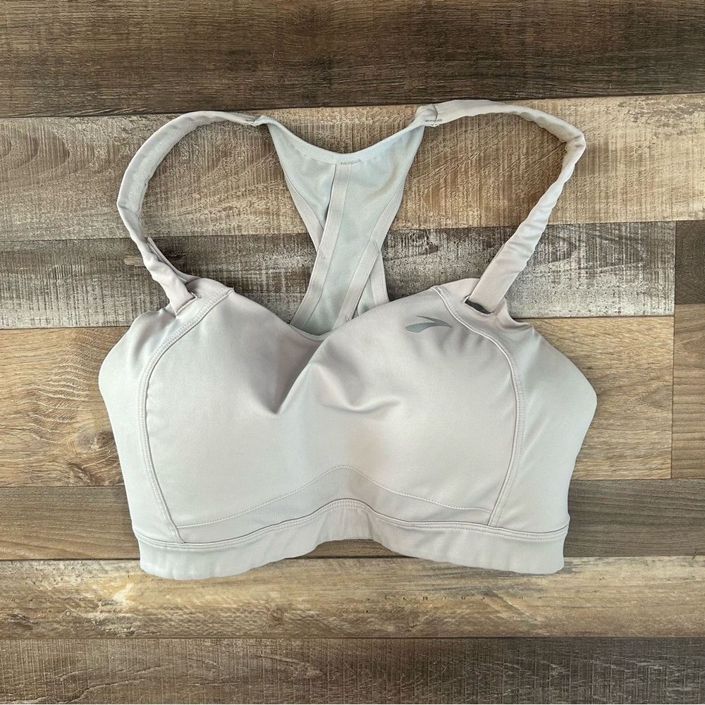 Light Gray Sports Bra - Brooks